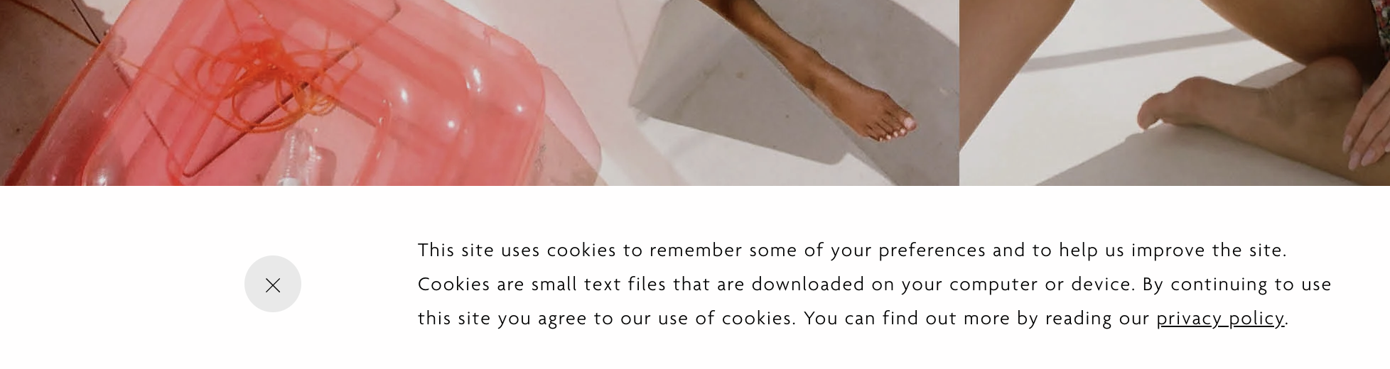 third-party cookies notification